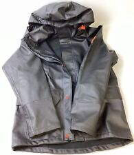 Helly Hansen Workwear Mens Gale Waterproof Jacket Neoprene Cuffs Small Black