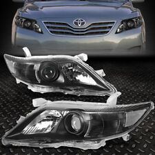 For 10-11 Toyota Camry Black Housing Clear Corner Projector Headlight Head Lamp