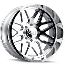 2 Wheels 22 Invader 9115d Dually Front 22x8.25 8x165.1 1121.3 9115d-22881bmf115