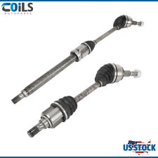 Pair Front Cv Axle Shaft For Ford Focus 2012 2013 2014-2018 L4 2.0l Auto Trans