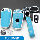 Leathertpu Remote Start Car Key Fob Cover Case For Bmw 1 3 5 6 Series X5 X6