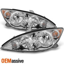 Fits 2005-2006 Toyota Camry Headlights Lights Lamps Replacement Pair Lhrh 05-06