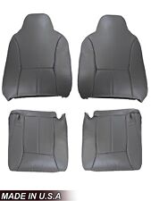 For 1998 1999 2000 2001 2002 Dodge Ram Single Cab Work Truck Wt Gray Seat Covers