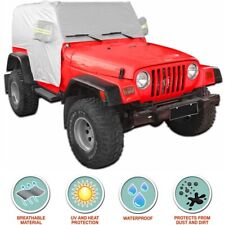 For 1997-2006 Jeep Wrangler Tj Waterproof Cover All Weather Protection Car Cover