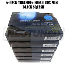 6-pack Treefrog Fresh Box Air Freshener Mini 80g Fresh Scent Jdm Black Squash