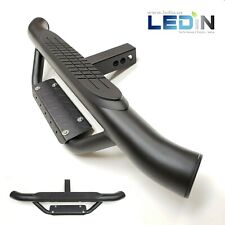 For 2 Receiver Truck Heavy Duty Steel Tow Hitch Step Bar Guard Black Drop Step