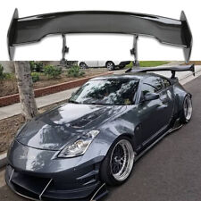For Nissan 350z Glossy Black Gt Style Rear Car Trunk Lip Spoiler Wing Adjustable
