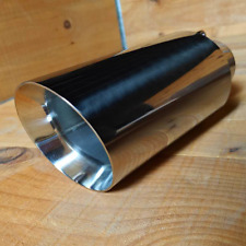 Hz 5.00 Inch Universal Slip On Racing Exhaust Tip Fits Over 3.00 Inch Pipe