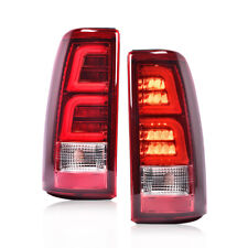 Led Tail Lights Fit For 99-2006 02 Chevy Silverado Gmc Sierra 1500 2500 3500 Red