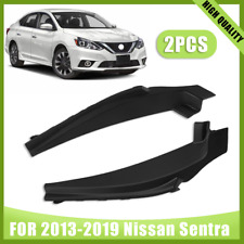 For Nissan Sentra 2013-2019 Black Car Front Wiper Side Cowl Extension Cover Pair