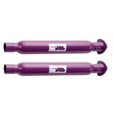 Flowtech Purple Hornies Glasspack 3 Inlet2.25 Outlet Header Muffler Set Of 2