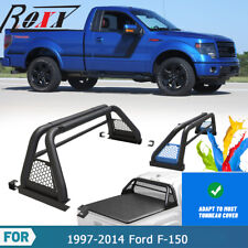 For 1997-2014 Ford F-150 Adjustable Roll Sport Bar Truck Chase Roof Rack Bed Bar