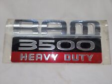 Oem 07-12 Dodge Ram 3500 Heavy Duty Emblem Badge