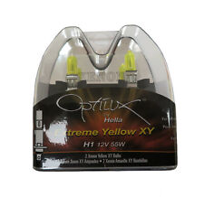 Hella H71070642 Optilux Extreme Yellow Light Bulbs H1 12v 55w Pack Of 2