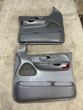 99-03 Ford F-150 From A Crew Cab Oem Pair Of Door Panels Power Dark Gray