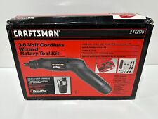 Craftsman Tools 11295 Cordless Wizard Rotary Tool - New In Box Nos