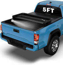 5ft Soft Tri-fold Truck Bed Tonneau Cover For 2016-2023 Toyota Tacoma 60.5