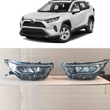 Led Headlight Replacement For 2019 2022 Toyota Rav4 Le Xle Chrome Left Right 2pc