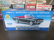 Franklin Mint Limited Edition 1964 12 Ford Mustang Convertible 124