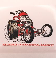 Palmdale International Raceway Sticker Decal Hot Rod Vintage Look Drag Race 194