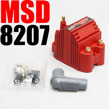 Msd 8207 Ignition Coil Blaster Ss E-core Square Epoxy Red 40000 Volts New