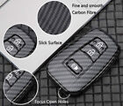 Carbon Fiber Car Key Fob Case Cover For Toyota Rav4 Camry Avalon Corolla 20-21