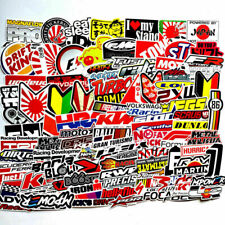 Assortment Set Lot Of 100 Racing Decals Stickers Nhra Us Free Shipping