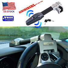 Universal Steering Wheel Lock Vehicle Car Security Key Alarm T-lock Anti Theft