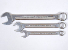 3x Vtg Stahlwille Open Box 13 Combination Wrenches Metric 10mm 13mm 17mm Germany