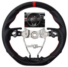 Revesol Sports Hydro Dip Carbon Steering Wheel For 2018-2020 Toyota Camry Avalon