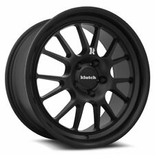 Klutch Sl14 18x8.5 5x110 35 Matte Black Wheels4 73.1 18 Inch Rims
