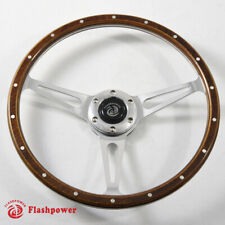 14 Classic Riveted Laminated Wood Steering Wheel Restoration Mg Vw Superbeetle