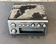 Vintage Pioneer Tp-727 Car Under Dash 8-track Player Untested Free Ship