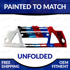 New Painted To Match Unfolded Front Bumper For 2012 2013 2014 Ford Focus