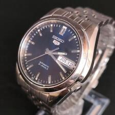 Seiko Matic 7s26 01v0 Automatic Silver Good Working 5 Navy Auto Back Ske 250