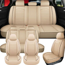 For Lexus Leather Car Seat Covers 5-seats Front Rear Full Set Protectors Pad