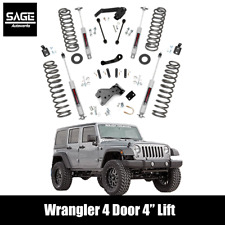 4 Inch Lift Kit For 2007-2018 Jeep Wrangler Unlimited Jk