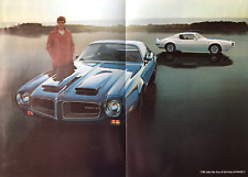 Vintage 1970 Pontiac Firebird Original Color Ad Pn062