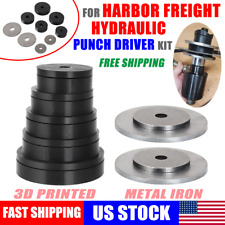 Sheet Metal Dimple Die Set For Harbor Freight Hydraulic Punch Driver Kit Us