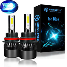8000k Blue Led Headlight Kit 9007 Bulbs Hilow Beam For Cobalt 2005-2010 2