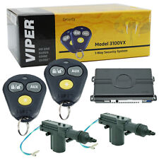 Viper 3100vx Keyless Entry Car Alarm System 2 Universal Door Lock Actuators