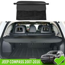 Cargo Cover For Jeep Compass Patriot 2007-2016 Rear Trunk Accessories With Mesh