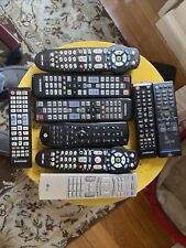 Lot Of 9 Assorted Television Dvd Vcr Remotes