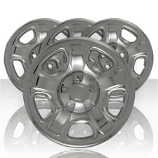 Chrome 16 Wheel Skins Hub Caps Tire Covers Spare Steel For 02-07 Jeep Liberty