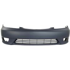 Front Bumper Cover For 2005-2006 Toyota Camry W Fog Lamp Holes Primed