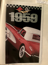 Lbvette68 Article 1959 Corvette Franklin Mint Model Brochure Complete All Papers