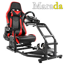 Marada G29 Racing Simulator Cockpit With Gaming Seat Fit Logitech Steering Wheel