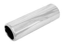 Jones 2.5 Round Pencil Exhaust Tip 2 12 Inlet 2 34 Outlet 9 Long Chrome