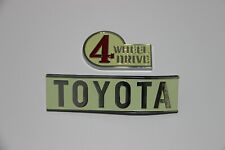 For Toyota Land Cruiser Fj40 Fj43 Rear Emblems Logo Badge