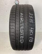 1 Tire 255 40 18 Michelin Pilot Sport All Season 4 99y 45-60 Tread Left